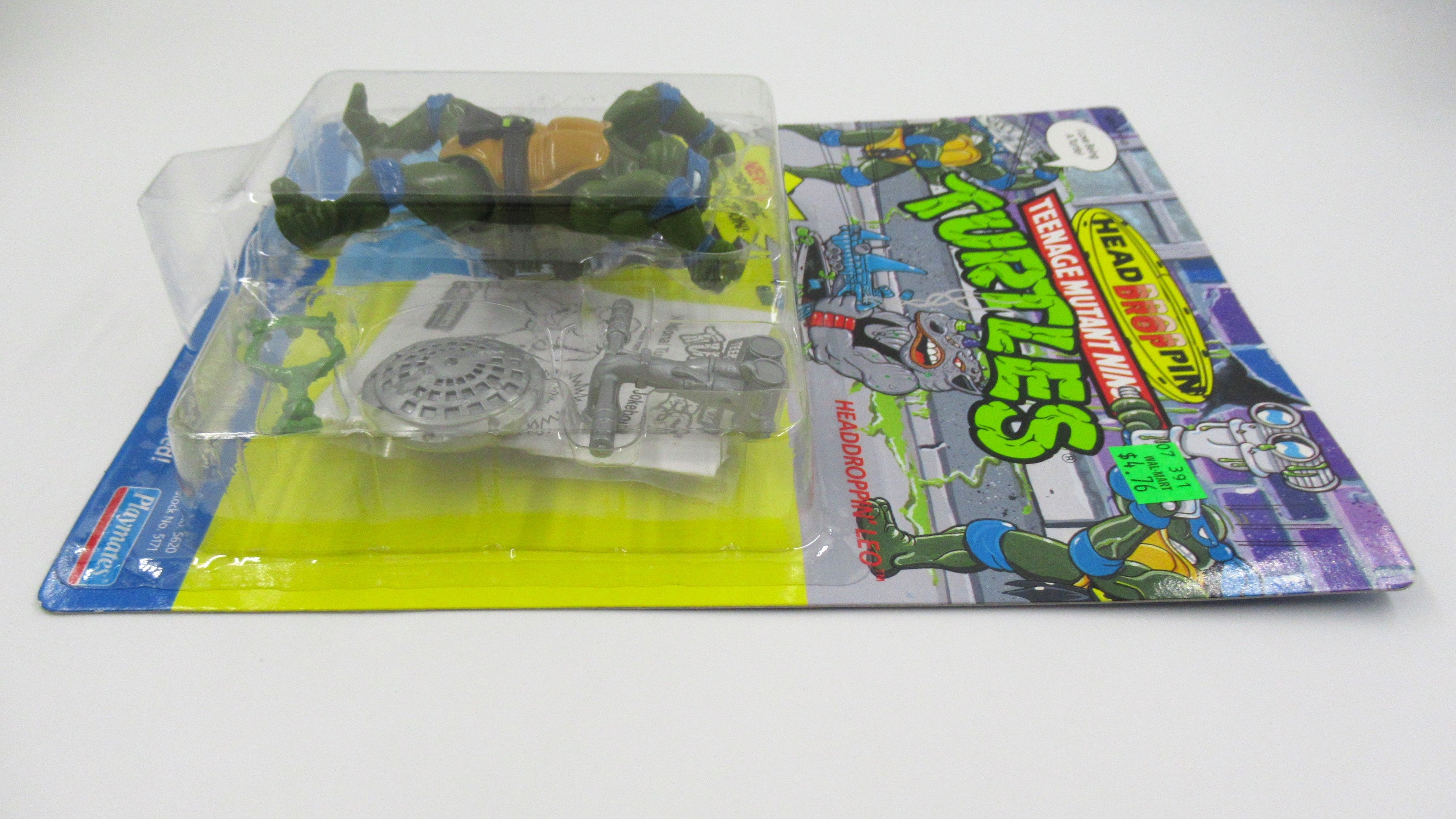 Teenage Mutant Ninja Turtles Headdroppin' TMNTs Set of 4 - Playmates (1991)